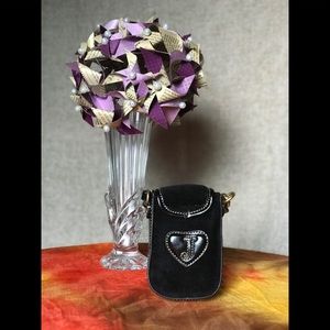 Juicy Couture Faux Leather Wristlet